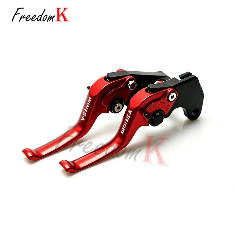 For DL650 XT V-strom 250 650 1 - đánh giá và giá Cnc Aluminum Adjustable Brake Clutch Levers