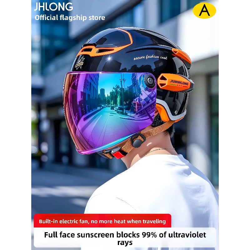 ummer Vintage Motorcycle Helme - đánh giá và giá Dual Visor Motorcycle Racing Helmet