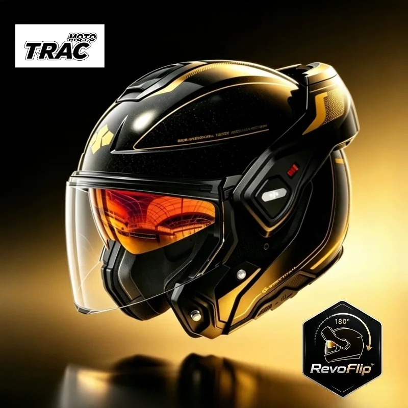 180° Rear‑Rotating Modular Mot - đánh giá và giá Modular Flip Up Motorcycle Helmet Dot Approved